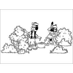 Malvorlage: Billy und Buddy (Karikaturen) #25468 - Kostenlose Malvorlagen zum Ausdrucken