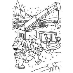 Malvorlage: Bob der Baumeister (Karikaturen) #33079 - Kostenlose Malvorlagen zum Ausdrucken