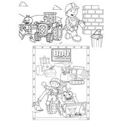 Malvorlage: Bob der Baumeister (Karikaturen) #33199 - Kostenlose Malvorlagen zum Ausdrucken