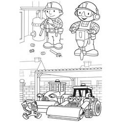 Malvorlage: Bob der Baumeister (Karikaturen) #33213 - Kostenlose Malvorlagen zum Ausdrucken