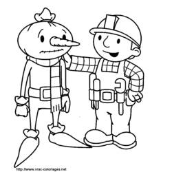 Malvorlage: Bob der Baumeister (Karikaturen) #33221 - Kostenlose Malvorlagen zum Ausdrucken