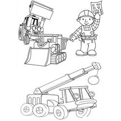 Malvorlage: Bob der Baumeister (Karikaturen) #33222 - Kostenlose Malvorlagen zum Ausdrucken