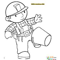 Malvorlage: Bob der Baumeister (Karikaturen) #33342 - Kostenlose Malvorlagen zum Ausdrucken