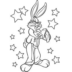 Malvorlage: Bugs Bunny (Karikaturen) #26310 - Kostenlose Malvorlagen zum Ausdrucken