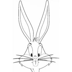 Malvorlage: Bugs Bunny (Karikaturen) #26316 - Kostenlose Malvorlagen zum Ausdrucken