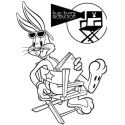 Malvorlage: Bugs Bunny (Karikaturen) #26317 - Kostenlose Malvorlagen zum Ausdrucken