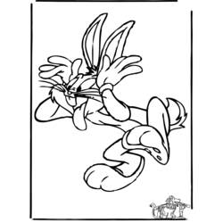 Malvorlage: Bugs Bunny (Karikaturen) #26341 - Kostenlose Malvorlagen zum Ausdrucken