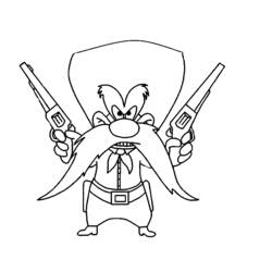 Malvorlage: Bugs Bunny (Karikaturen) #26342 - Kostenlose Malvorlagen zum Ausdrucken