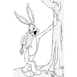 Malvorlage: Bugs Bunny (Karikaturen) #26346 - Kostenlose Malvorlagen zum Ausdrucken