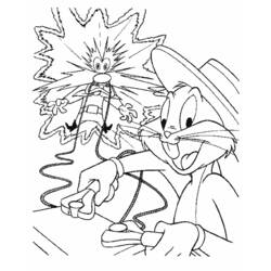 Malvorlage: Bugs Bunny (Karikaturen) #26347 - Kostenlose Malvorlagen zum Ausdrucken