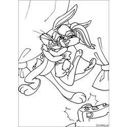 Malvorlage: Bugs Bunny (Karikaturen) #26350 - Kostenlose Malvorlagen zum Ausdrucken