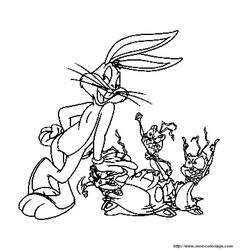 Malvorlage: Bugs Bunny (Karikaturen) #26362 - Kostenlose Malvorlagen zum Ausdrucken