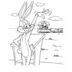 Malvorlage: Bugs Bunny (Karikaturen) #26388 - Kostenlose Malvorlagen zum Ausdrucken