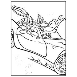 Malvorlage: Bugs Bunny (Karikaturen) #26411 - Kostenlose Malvorlagen zum Ausdrucken