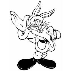 Malvorlage: Bugs Bunny (Karikaturen) #26421 - Kostenlose Malvorlagen zum Ausdrucken