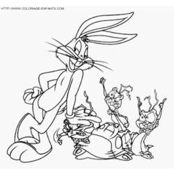 Malvorlage: Bugs Bunny (Karikaturen) #26437 - Kostenlose Malvorlagen zum Ausdrucken