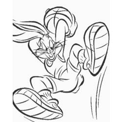 Malvorlage: Bugs Bunny (Karikaturen) #26455 - Kostenlose Malvorlagen zum Ausdrucken
