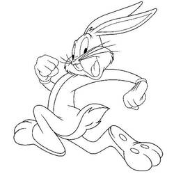 Malvorlage: Bugs Bunny (Karikaturen) #26464 - Kostenlose Malvorlagen zum Ausdrucken