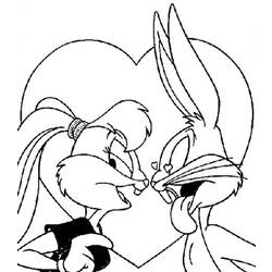 Malvorlage: Bugs Bunny (Karikaturen) #26468 - Kostenlose Malvorlagen zum Ausdrucken