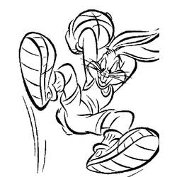 Malvorlage: Bugs Bunny (Karikaturen) #26479 - Kostenlose Malvorlagen zum Ausdrucken