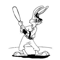 Malvorlage: Bugs Bunny (Karikaturen) #26491 - Kostenlose Malvorlagen zum Ausdrucken