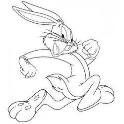 Malvorlage: Bugs Bunny (Karikaturen) #26494 - Kostenlose Malvorlagen zum Ausdrucken