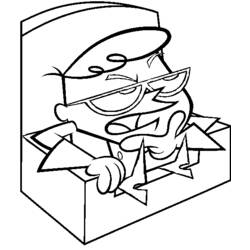 Malvorlage: Dexters Labor (Karikaturen) #50616 - Kostenlose Malvorlagen zum Ausdrucken