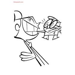 Malvorlage: Dexters Labor (Karikaturen) #50658 - Kostenlose Malvorlagen zum Ausdrucken
