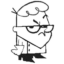 Malvorlage: Dexters Labor (Karikaturen) #50676 - Kostenlose Malvorlagen zum Ausdrucken
