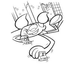 Malvorlage: Dexters Labor (Karikaturen) #50708 - Kostenlose Malvorlagen zum Ausdrucken