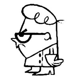 Malvorlage: Dexters Labor (Karikaturen) #50716 - Kostenlose Malvorlagen zum Ausdrucken