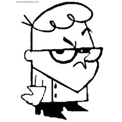 Malvorlage: Dexters Labor (Karikaturen) #50720 - Kostenlose Malvorlagen zum Ausdrucken