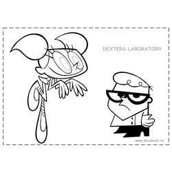 Malvorlage: Dexters Labor (Karikaturen) #50749 - Kostenlose Malvorlagen zum Ausdrucken