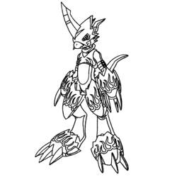 Malvorlage: Digimon (Karikaturen) #51441 - Kostenlose Malvorlagen zum Ausdrucken