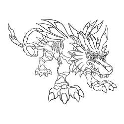 Malvorlage: Digimon (Karikaturen) #51443 - Kostenlose Malvorlagen zum Ausdrucken