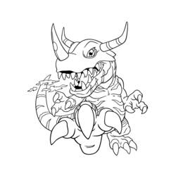 Malvorlage: Digimon (Karikaturen) #51450 - Kostenlose Malvorlagen zum Ausdrucken