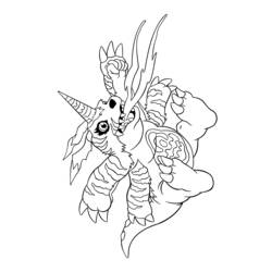 Malvorlage: Digimon (Karikaturen) #51465 - Kostenlose Malvorlagen zum Ausdrucken