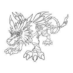 Malvorlage: Digimon (Karikaturen) #51473 - Kostenlose Malvorlagen zum Ausdrucken