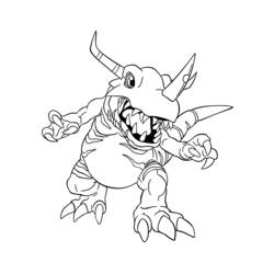 Malvorlage: Digimon (Karikaturen) #51498 - Kostenlose Malvorlagen zum Ausdrucken