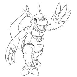 Malvorlage: Digimon (Karikaturen) #51512 - Kostenlose Malvorlagen zum Ausdrucken