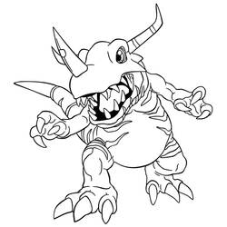 Malvorlage: Digimon (Karikaturen) #51537 - Kostenlose Malvorlagen zum Ausdrucken