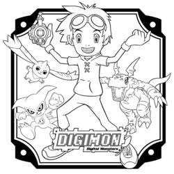 Malvorlage: Digimon (Karikaturen) #51591 - Kostenlose Malvorlagen zum Ausdrucken