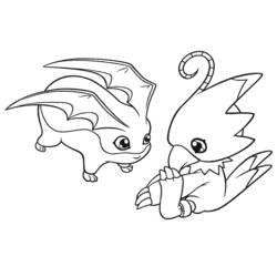 Malvorlage: Digimon (Karikaturen) #51601 - Kostenlose Malvorlagen zum Ausdrucken