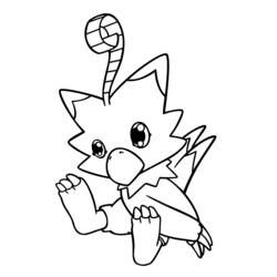 Malvorlage: Digimon (Karikaturen) #51637 - Kostenlose Malvorlagen zum Ausdrucken