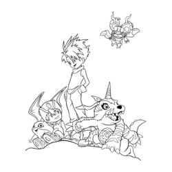 Malvorlage: Digimon (Karikaturen) #51657 - Kostenlose Malvorlagen zum Ausdrucken