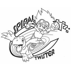 Malvorlage: Digimon (Karikaturen) #51667 - Kostenlose Malvorlagen zum Ausdrucken