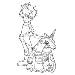 Malvorlage: Digimon (Karikaturen) #51725 - Kostenlose Malvorlagen zum Ausdrucken