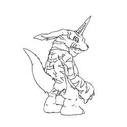 Malvorlage: Digimon (Karikaturen) #51729 - Kostenlose Malvorlagen zum Ausdrucken