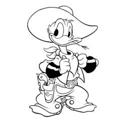 Malvorlage: Donald Duck (Karikaturen) #30114 - Kostenlose Malvorlagen zum Ausdrucken