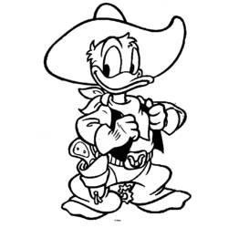 Malvorlage: Donald Duck (Karikaturen) #30120 - Kostenlose Malvorlagen zum Ausdrucken